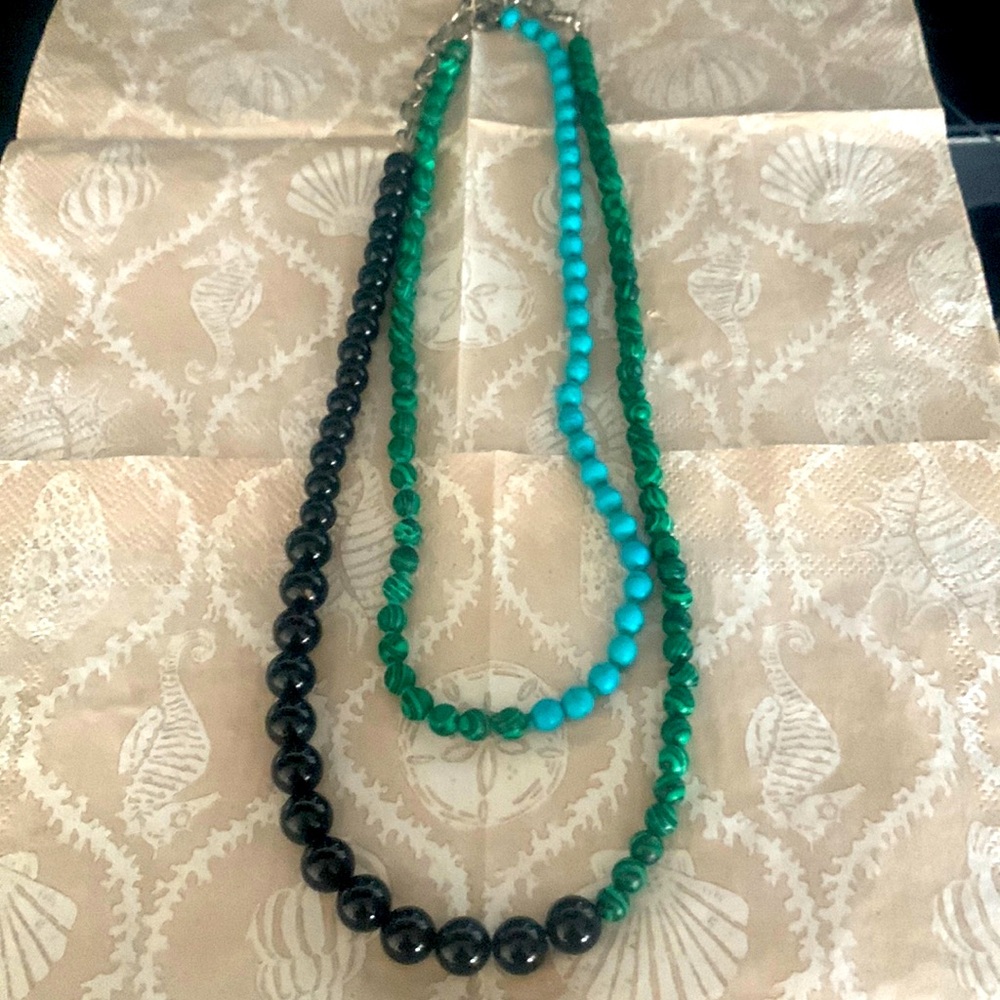 And Just Like That inspired hand strung “ Carrie” necklace set